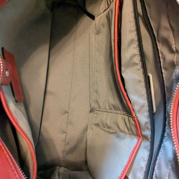 Tumi Leather Tote Shoulder Bag Like with Dust Bag - Picture 16 of 16